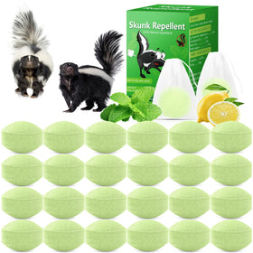 Motrapso skunk repellent yard pack 01 provides natural deterrence for gardens and patios.