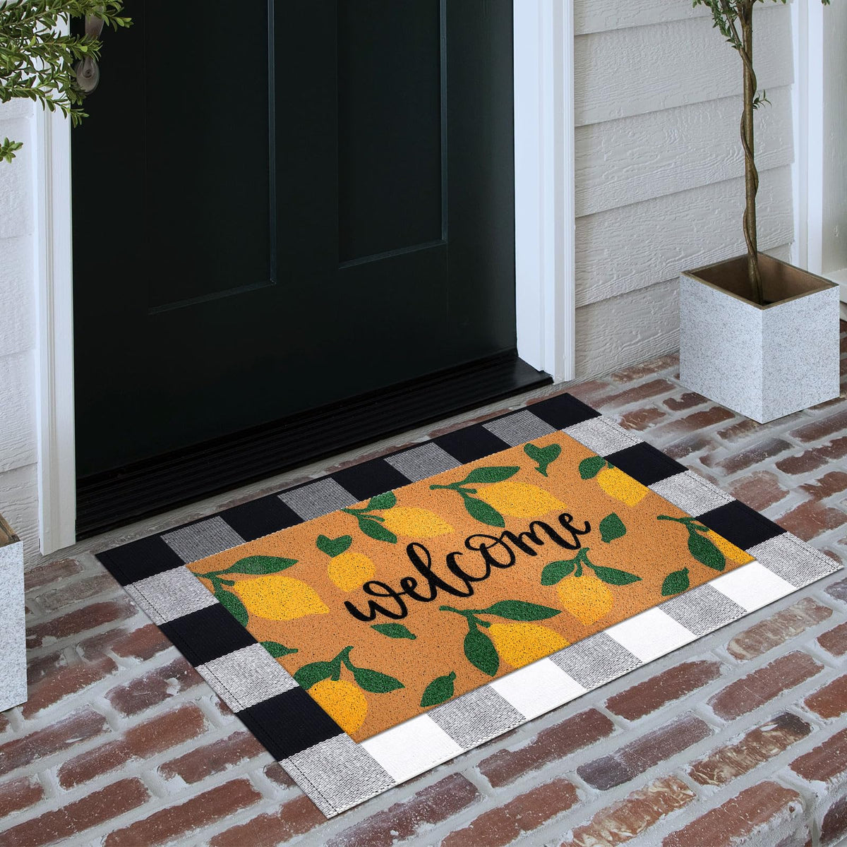Moucuny entrance porch setup demonstrates versatile indoor outdoor placement.