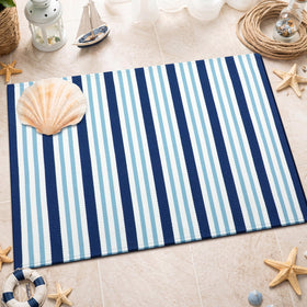 Moucuny layering-friendly rug base supports stylish entryway displays.