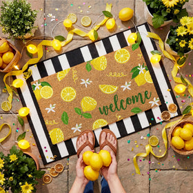 Moucuny outdoor-friendly mats withstand sun and rain for long-lasting use.