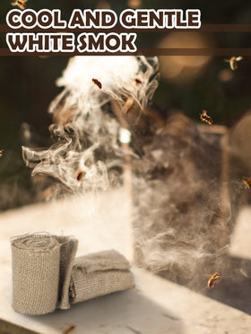 Moukeren bee smoker fuel with long burn time for extended sessions.