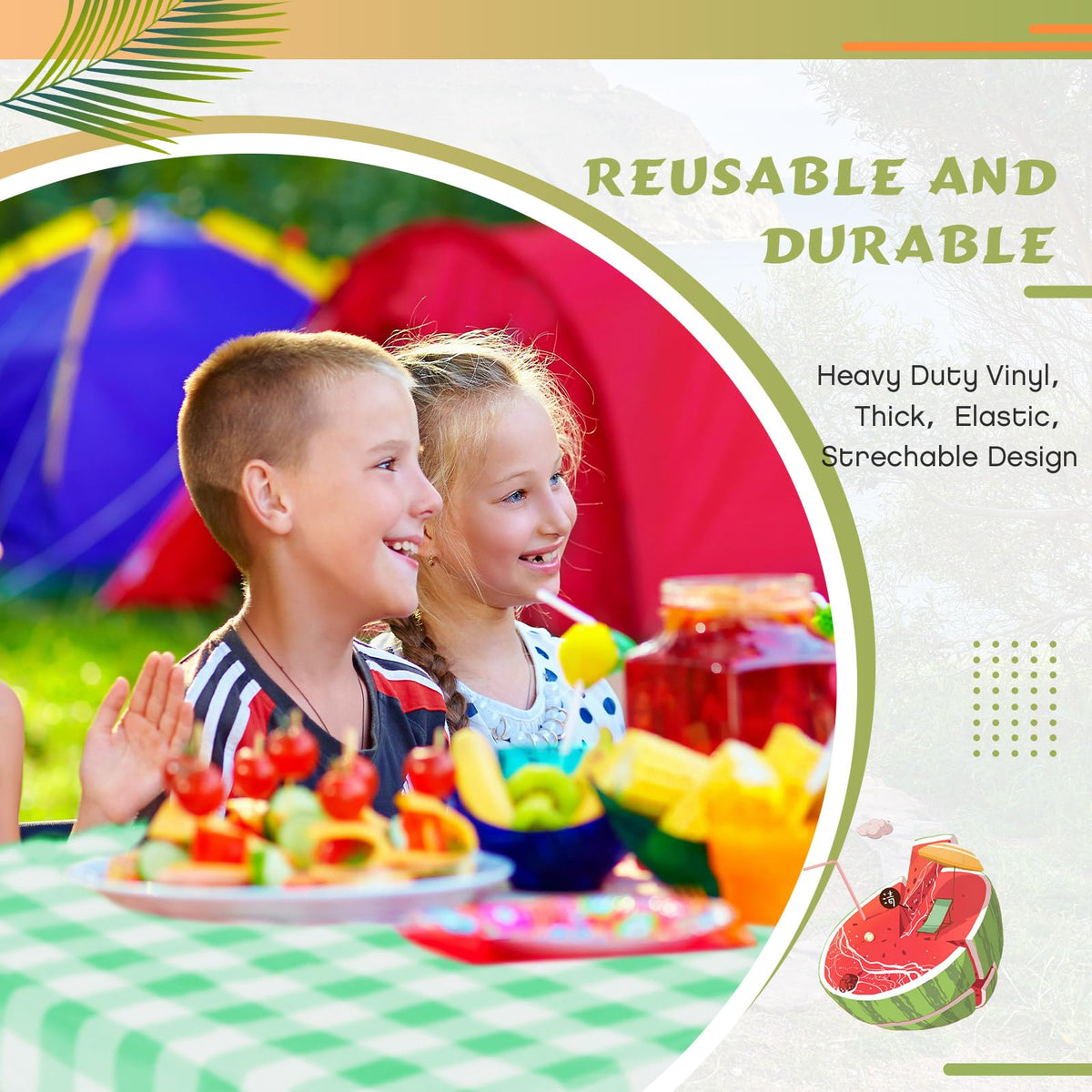 Moukeren 3-piece picnic set packaging showing complete kit and portability