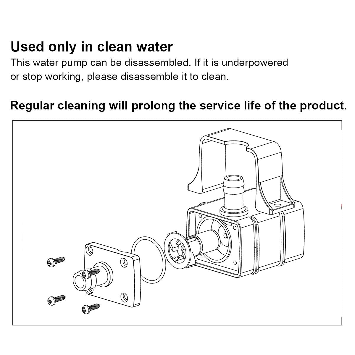 MOUNTAIN_ARK DC12V pump powers fountain displays with smooth, whisper-quiet performance.