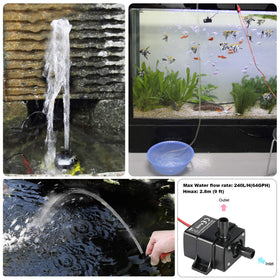MOUNTAIN_ARK hydroponics pump delivers quiet operation for hydroponic systems.