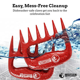 Mountain Grillers ergonomic handles reduce hand fatigue during grilling