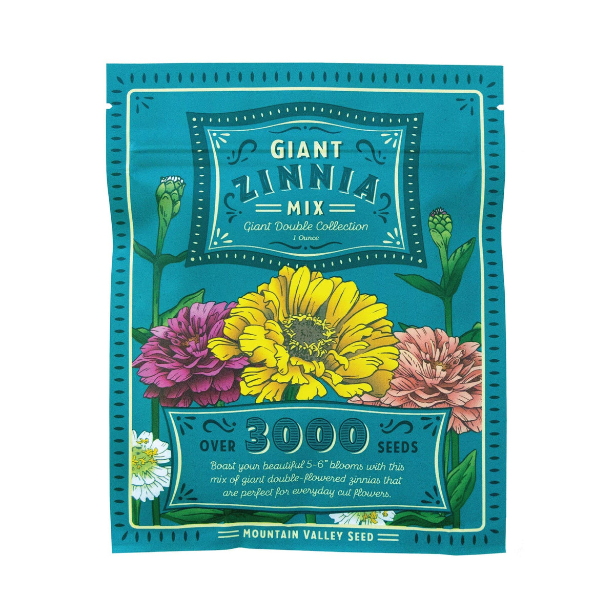 Deer-resistant zinnia helps protect your flower beds.