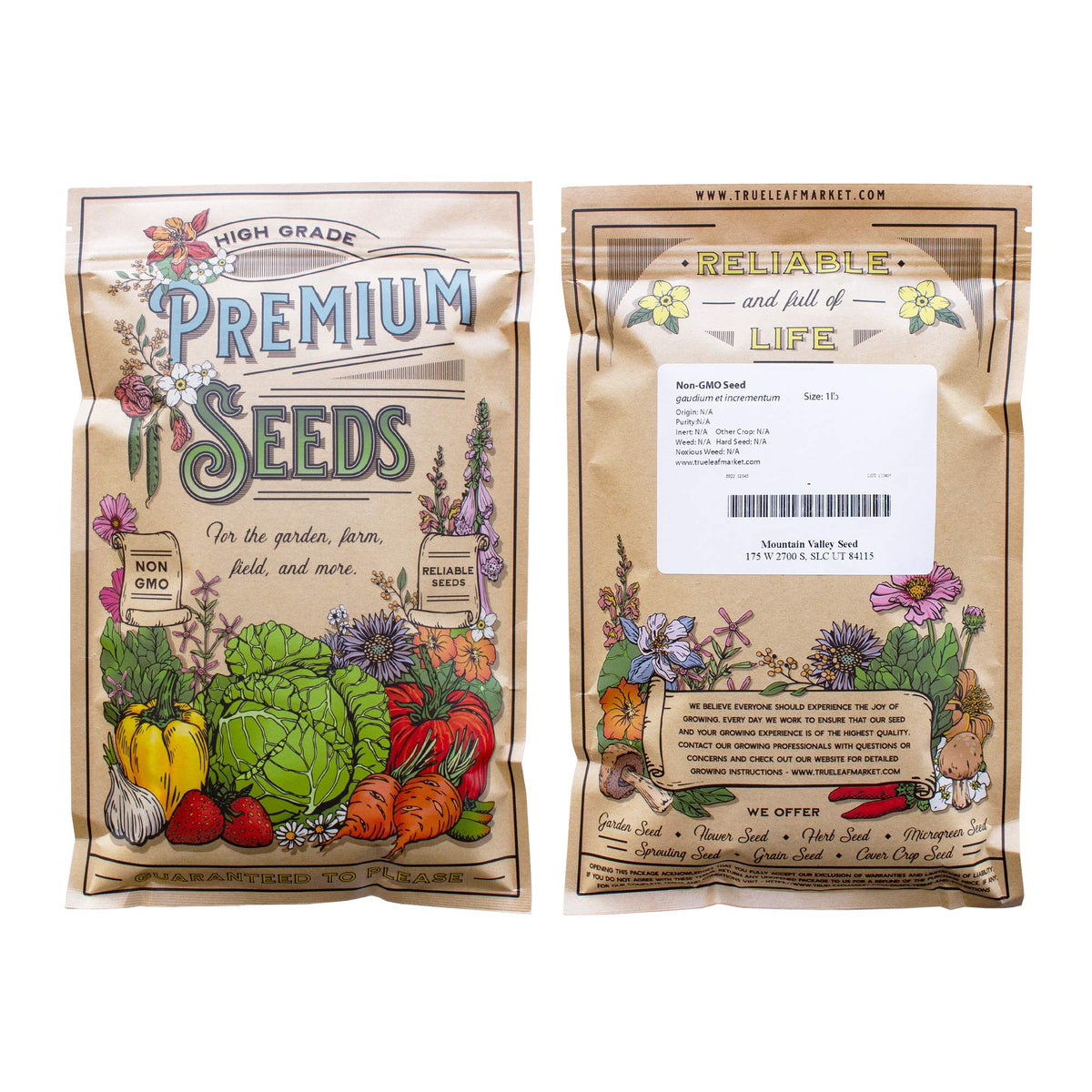 Mountain Valley Seed Company black oil sunflower seeds ideal for sprouts and nourishing greens.