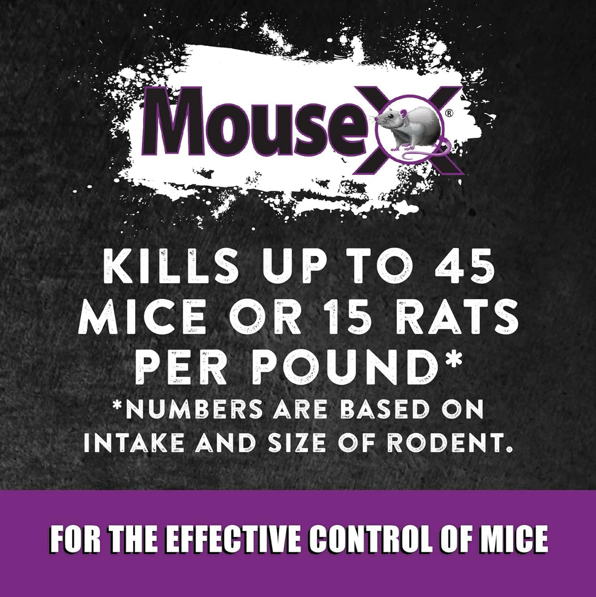 MouseX Throw Packs naturally derived ingredients for indoor use