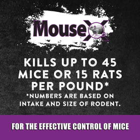 MouseX Throw Packs naturally derived ingredients for indoor use