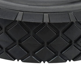 MOUYAT lawnmower wheel; durable ride across rough sidewalks and gravel.