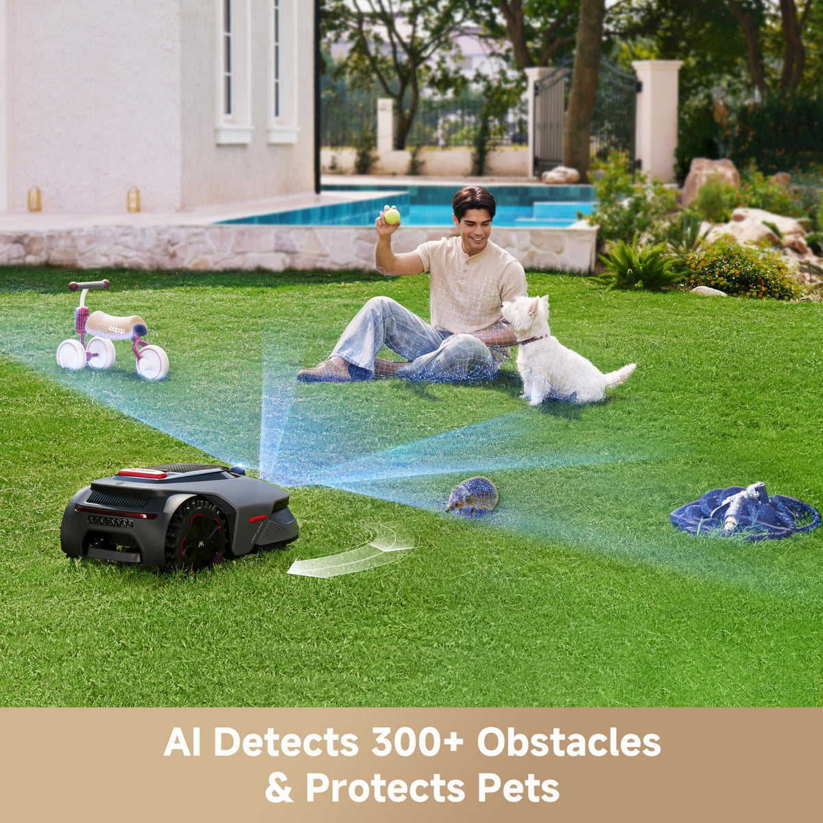 MOVA LiDAX Ultra 2000 movable-disc-gap-cover minimizes edge gaps