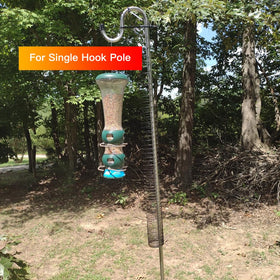 Movbudy easy installation with zip ties shown on a feeder hook