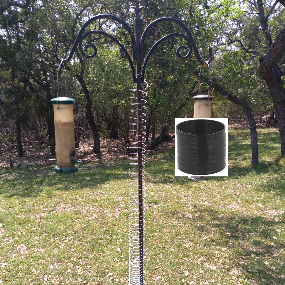 Movbudy outdoor bird feeder protection in a backyard setting
