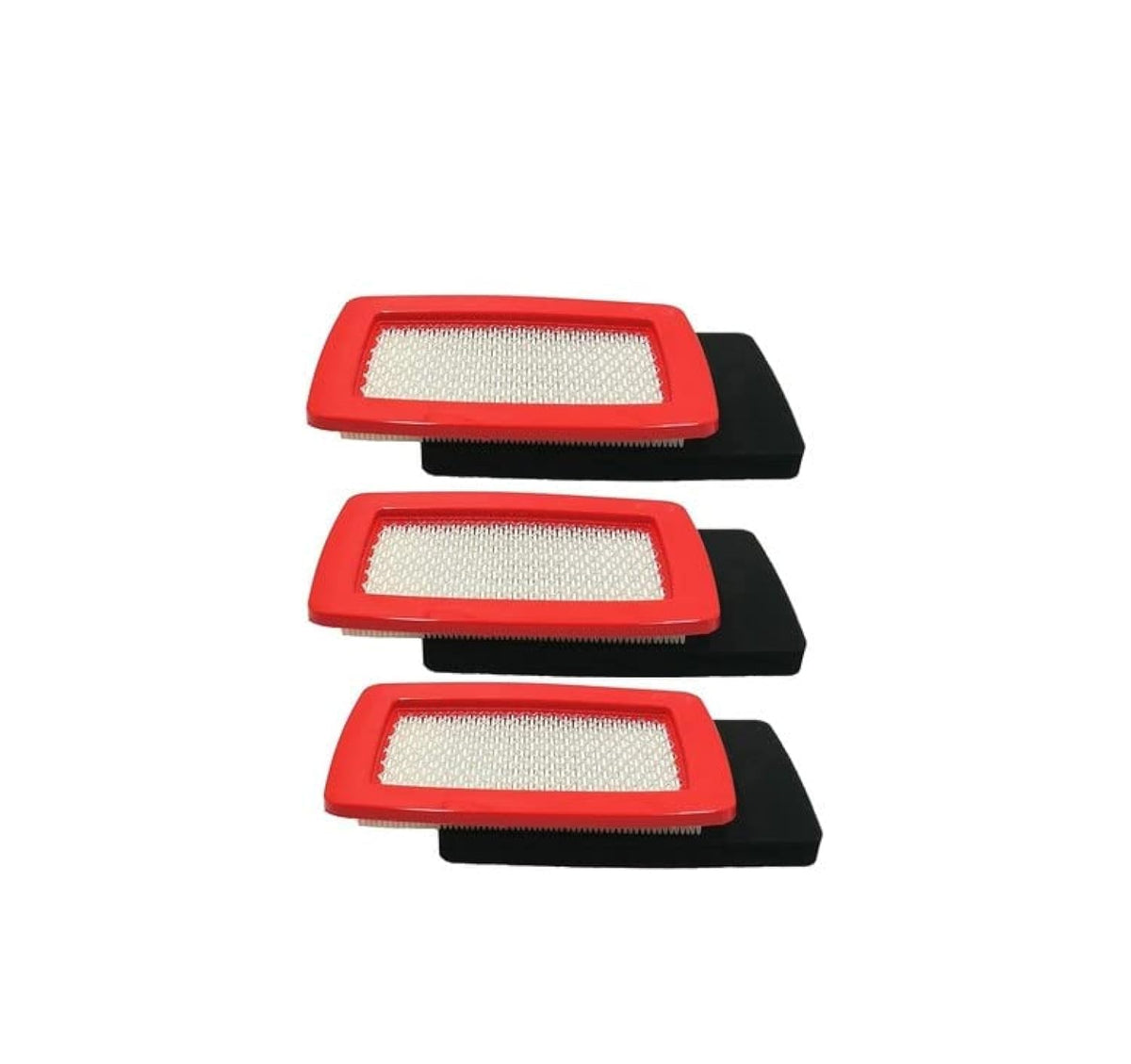 MOWFILL air filter with pre-filter three-pack for outdoor equipment improves airflow