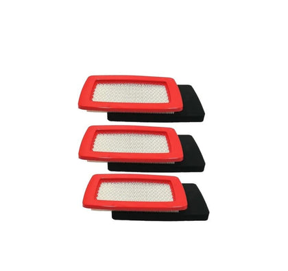 MOWFILL air filter with pre-filter three-pack for outdoor equipment improves airflow