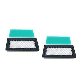MOWFILL 78601 air filter close-up, compatible with Generac generators for improved engine protection.