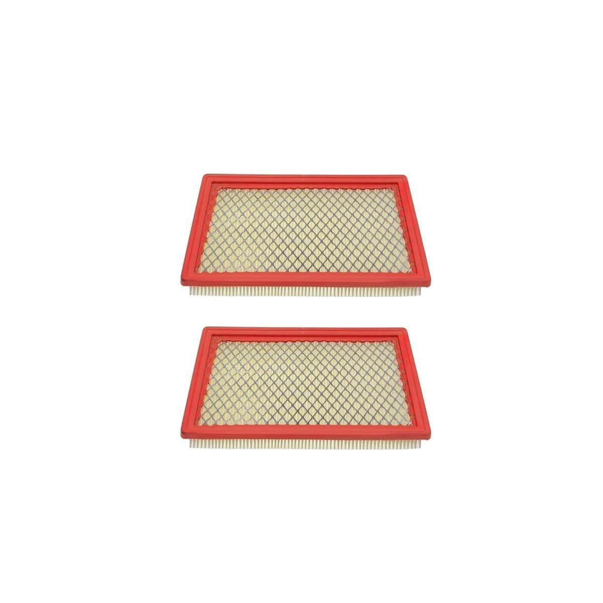 MOWFILL air filter 0E9371A two-pack for Generac engines, improves airflow and engine protection.
