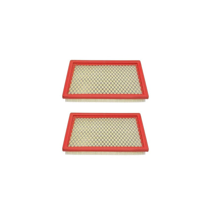 MOWFILL air filter 0E9371A two-pack for Generac engines, improves airflow and engine protection.
