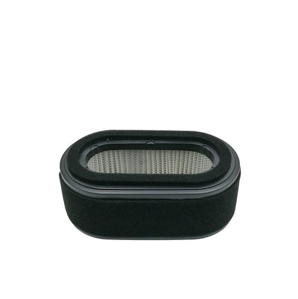 MOWFILL M115978 air filter front view, for clean air intake in John Deere and Kawasaki engines.