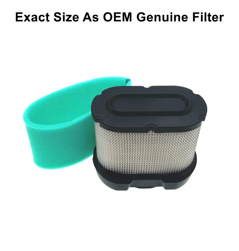 MOWFILL foam pre-filter paired with main element for extended filter life