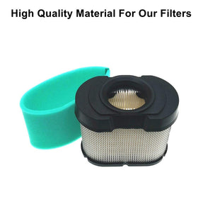 MOWFILL lawn mower air cleaner compatible with John Deere and Briggs & Stratton engines