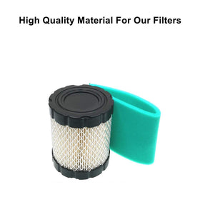MOWFILL lawn mower filter coverage demonstrates compatibility with common models for easy replacement