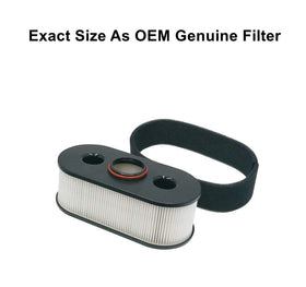 MOWFILL packaged air filter kit for Kawasaki and John Deere compatibility.