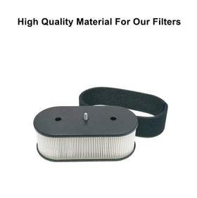 MOWFILL 11013-7025 pre filter shown with main filter for enhanced filtration.