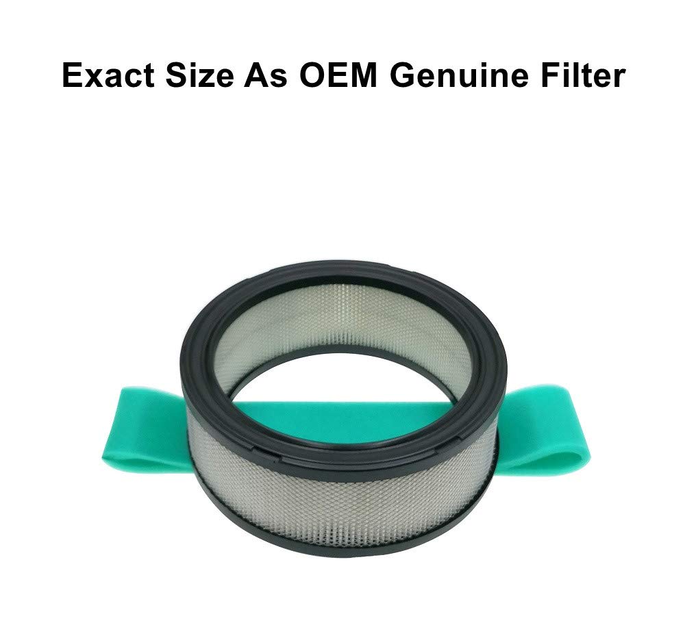 MOWFILL pre-filter for Kohler 2408302 extends filter life by dust capture.