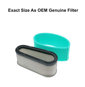 MOWFILL pre-filter for Tecumseh 36357 highlighting protection of the air filter