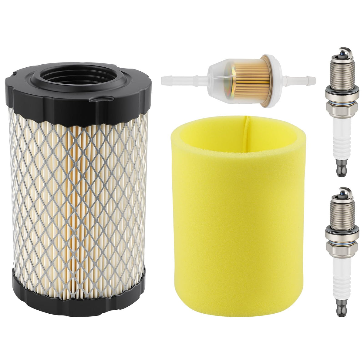 Close-up of Mowtiler 796031 air filter improving engine airflow for efficient performance.