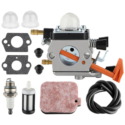 Mowtiler BG50 carburetor kit for STIHL blower enables quick maintenance.