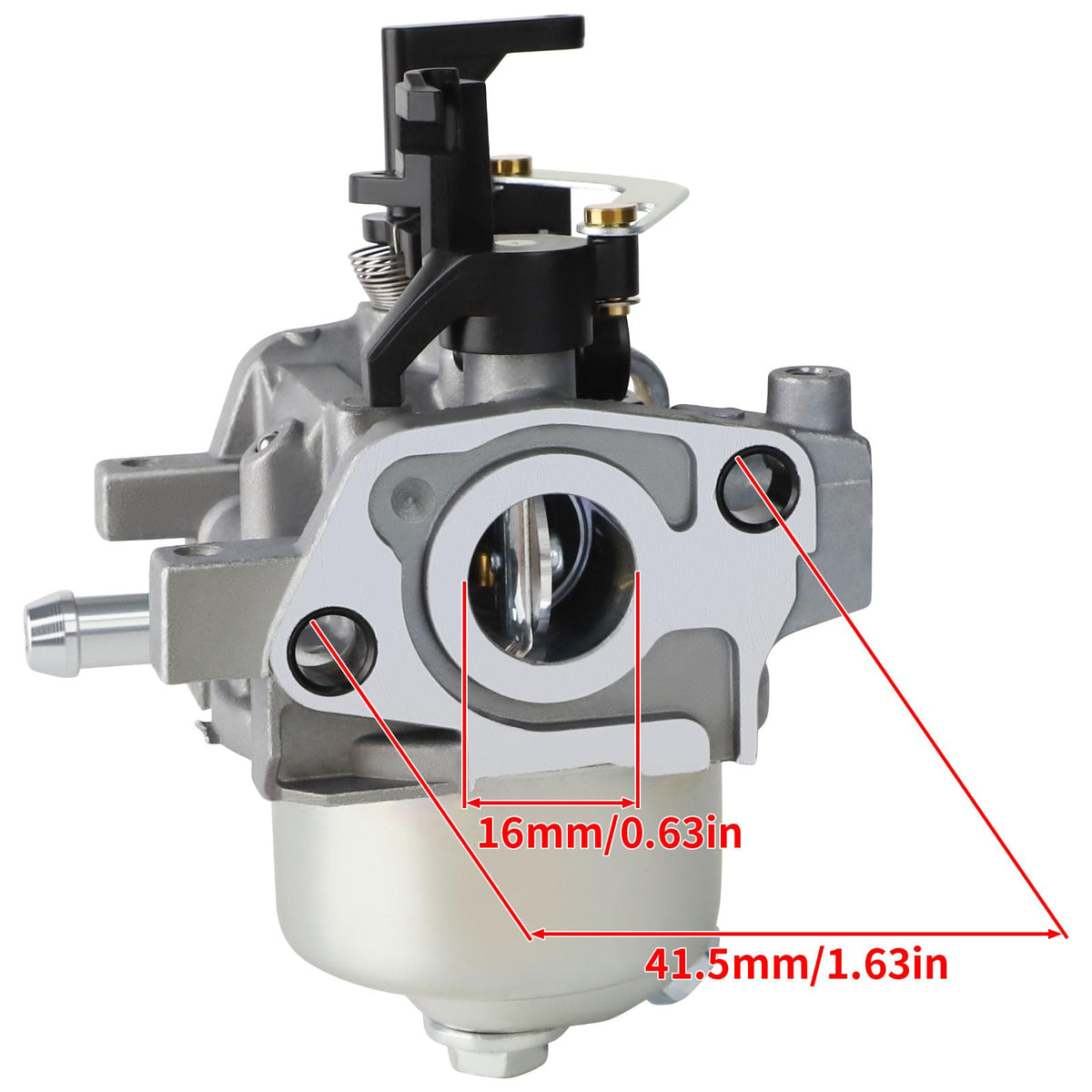 Mowtiler carburetor package includes gaskets, hoses, and clamps for easy install.