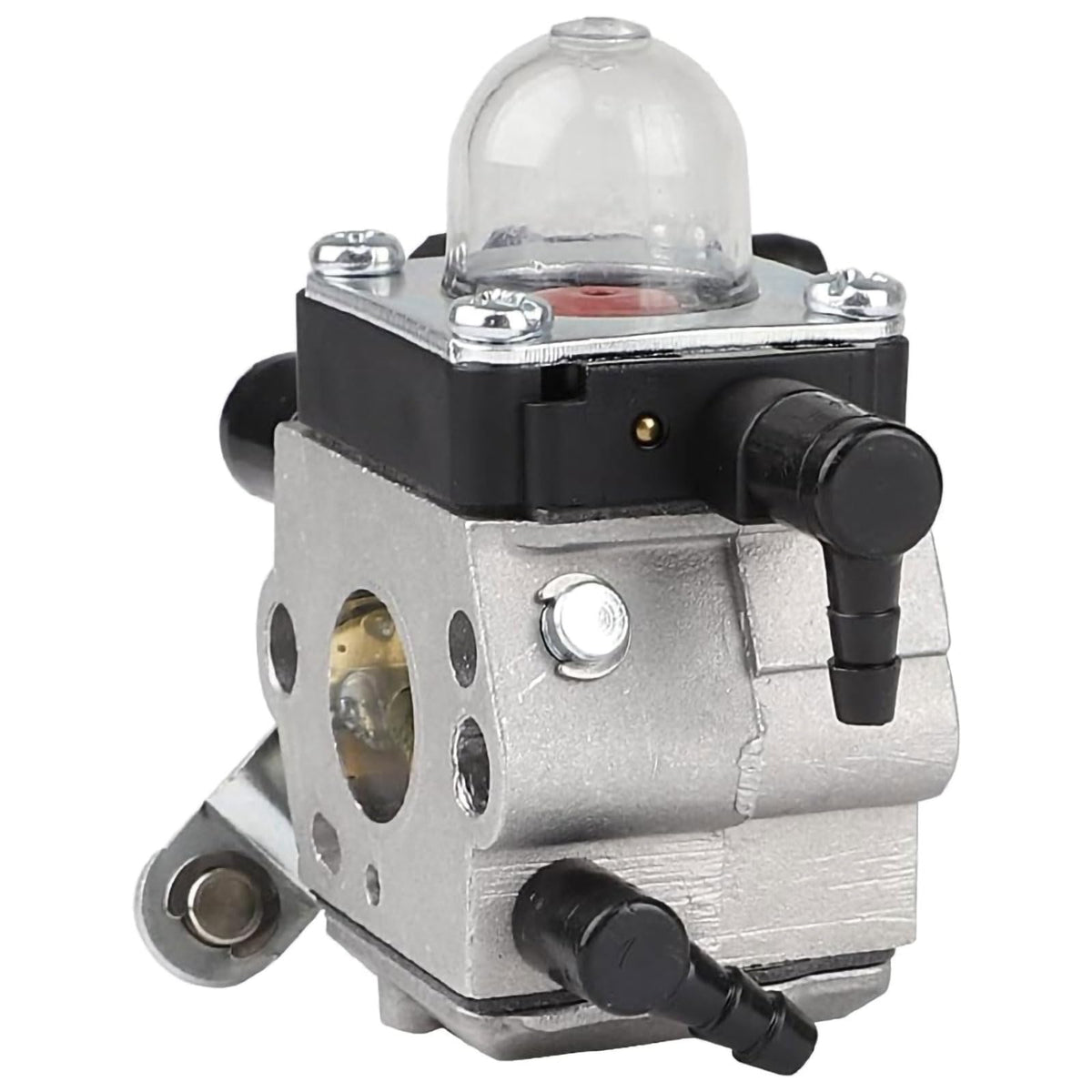 Mowtiler MM55 kit image highlights carburetor and gaskets for replacement.