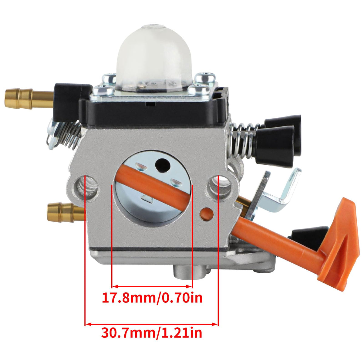Mowtiler replacement 4229-120-0650 carburetor keeps STIHL running smoothly.