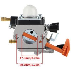 Mowtiler replacement 4229-120-0650 carburetor keeps STIHL running smoothly.