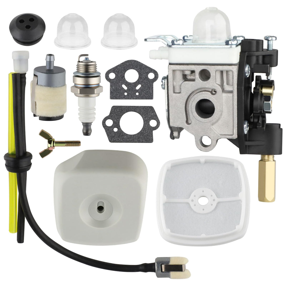 Mowtiler SRM230 carburetor kit with Echo assembly for quick maintenance