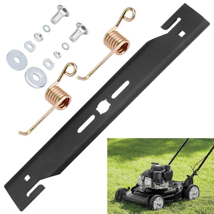 MOWZXL 16-inch detatching blade with accessories for clean, efficient lawn cuts.