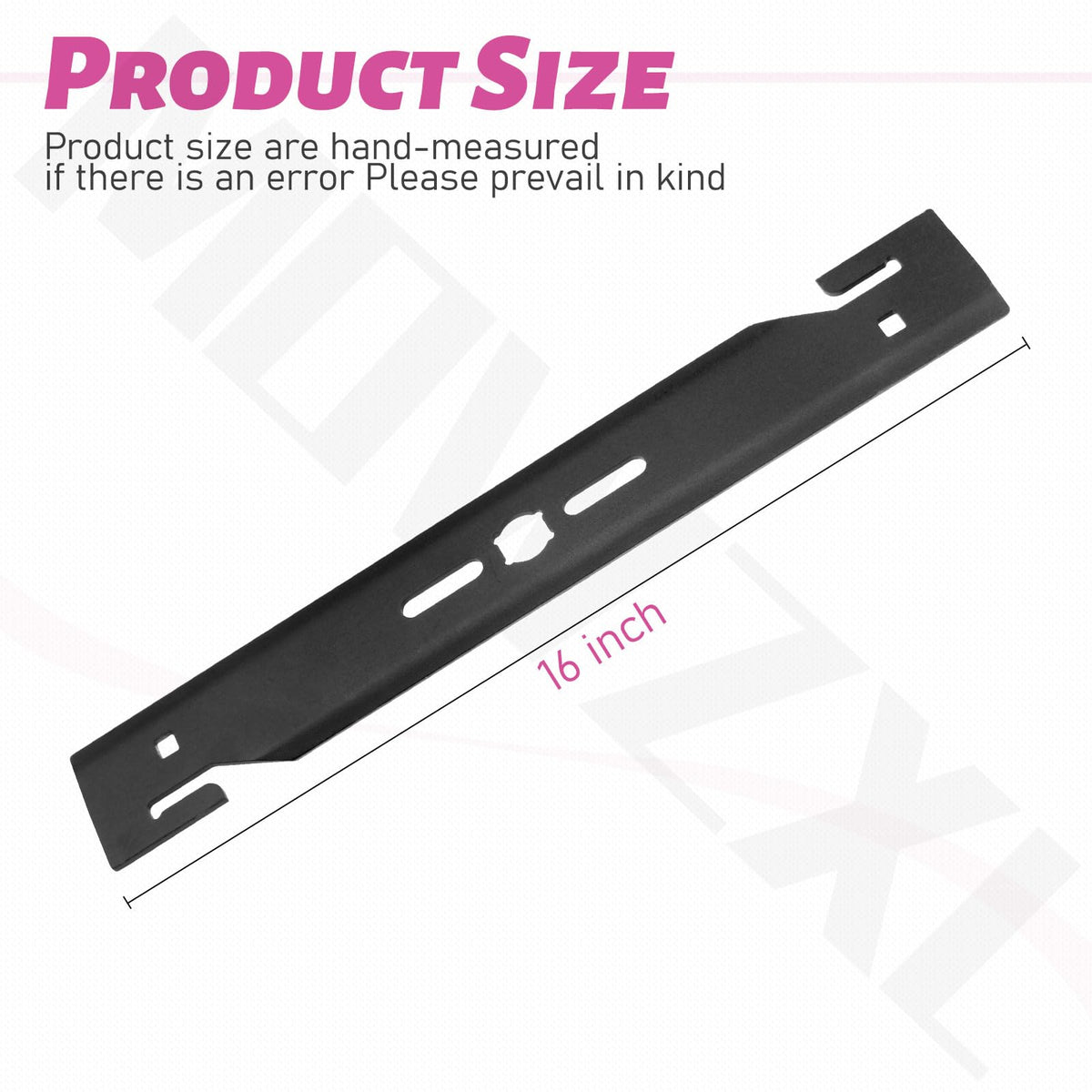 MOWZXL detatching blade edge close-up showing sharp, durable steel.