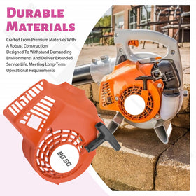 MOWZXL compatibility with Stihl Bg50 label for straightforward replacement.