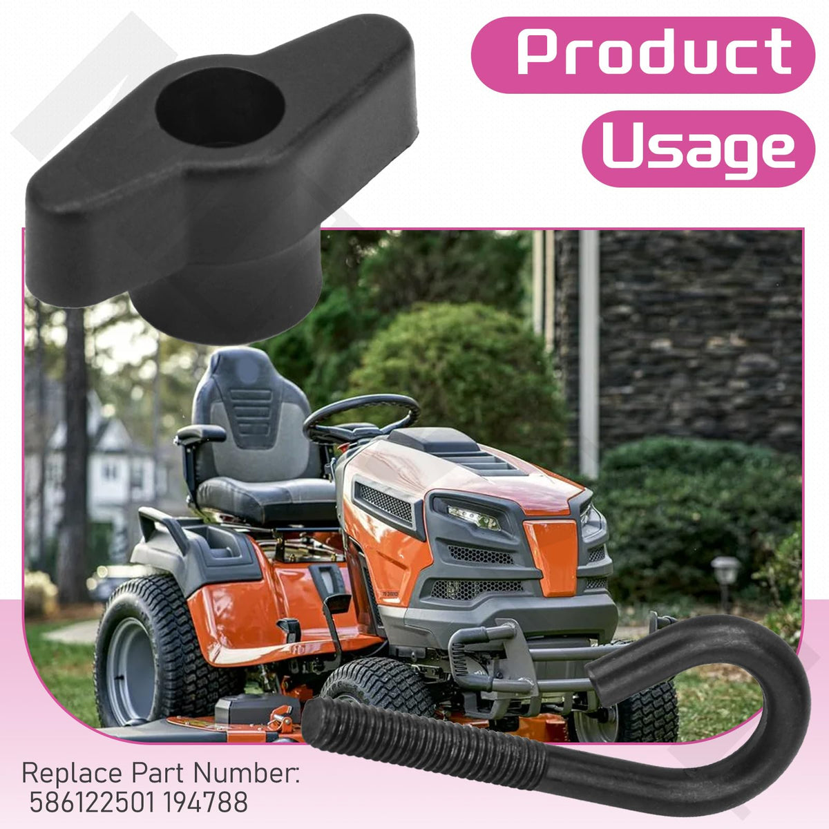 MOWZXL Husqvarna compatibility shot highlighting seamless integration with Husqvarna mowers