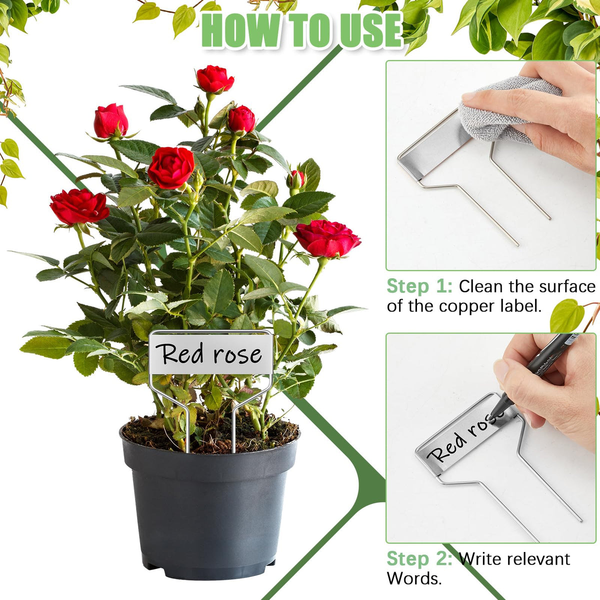 Moxweyeni waterproof garden labels endure rain and outdoor use in gardens.