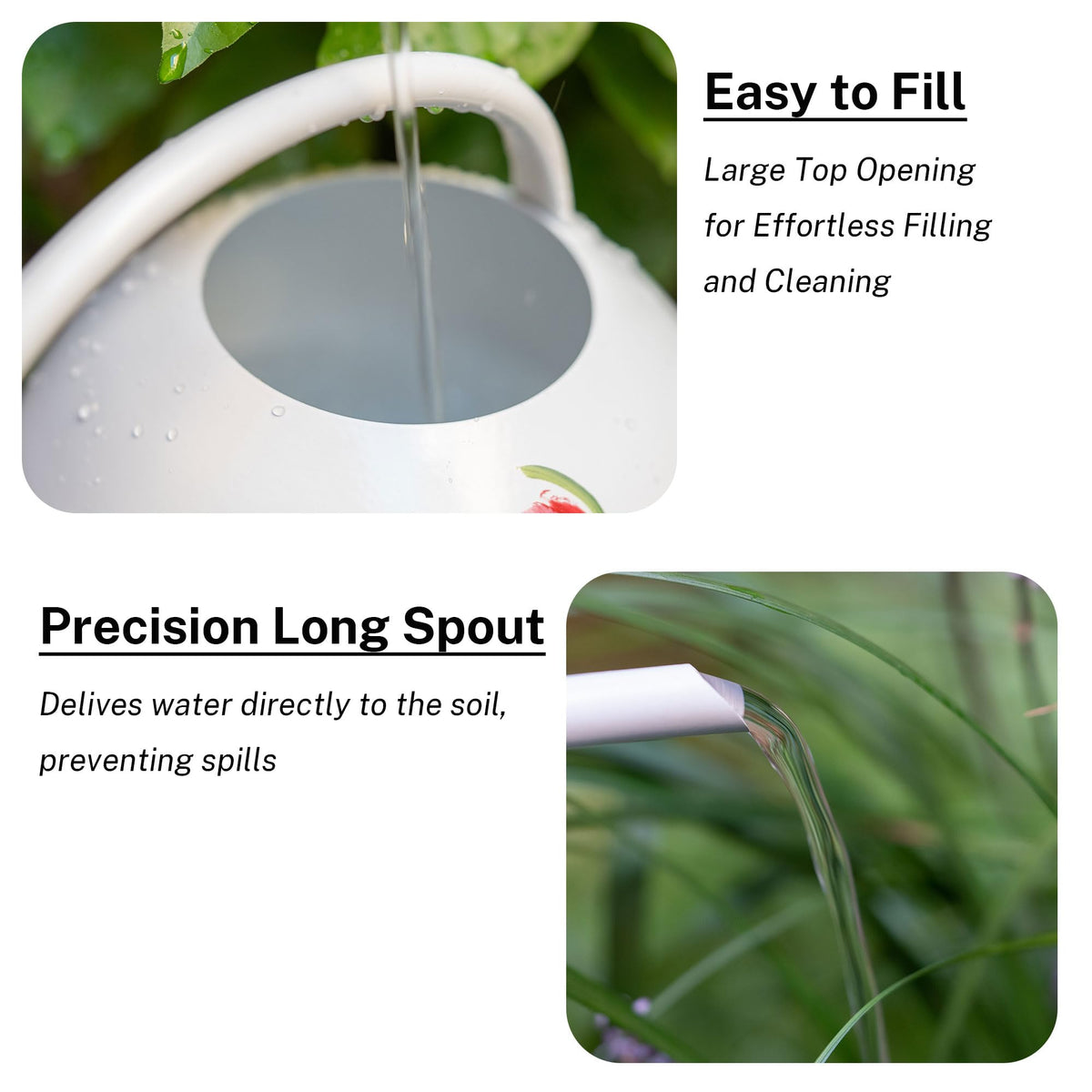MOYEE indoor outdoor watering can suitable for deskside plants and patios