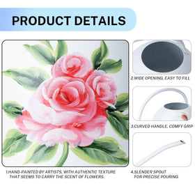 MOYEE precision pour design helps reach soil directly with minimal spills