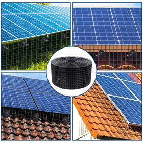 Moyios bird guard for solar arrays deterring critters effectively