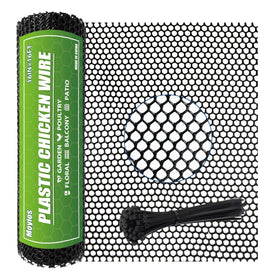 Moyios heavy-duty mesh roll for outdoor fencing provides durable poultry protection.