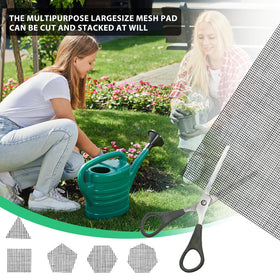 Mozeat Lens cut-to-shape mesh pad for custom pot compatibility.