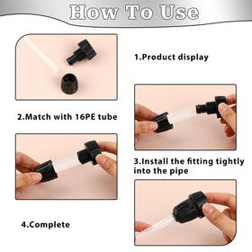 Mozeat Lens preinstalled rubber washer ensures a tight seal.