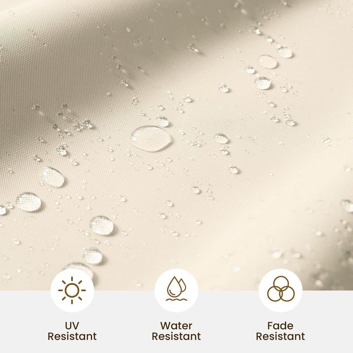 MPL Shade UV resistant and fade resistant fabric preserves outdoor umbrellas