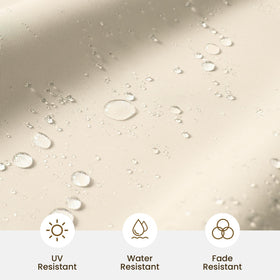 MPL Shade UV resistant and fade resistant fabric preserves outdoor umbrellas